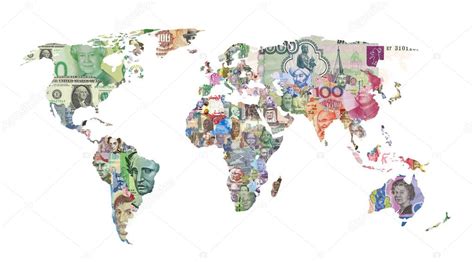 World Currency Map — Stock Photo © Tony4urban 143212529
