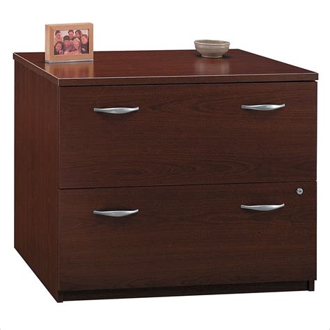 This is purely a matter of personal choice and preference and has a lot to do with the type of decoration that some people want. Bush Series C 2 Drawer Lateral Wood File Storage Mahogany ...