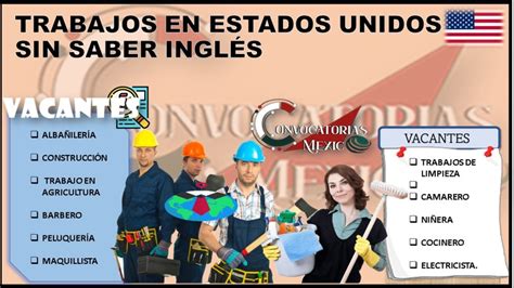 Trabajos En Estados Unidos Sin Saber Ingl S Mayo Hot