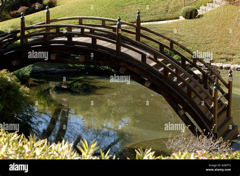 Moon Bridge And Reflecting Ponds Japanese Gardens At The Huntington