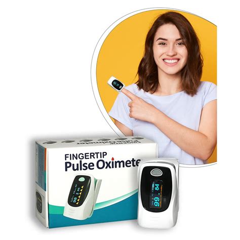 Pulse Oximeter Finger Monitor Portable Oxygen Reader Ekg Sporting Fda