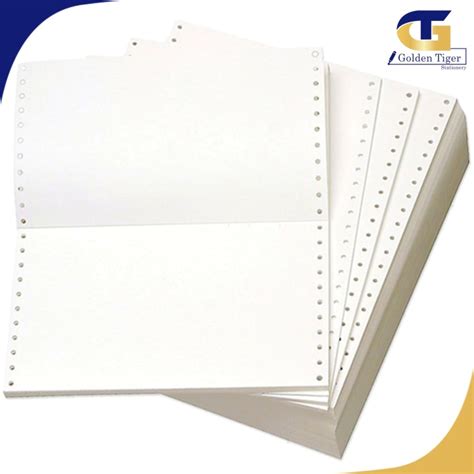 Continuous Paper 3 Ply A5 1000pcs Golden Tiger Stationery Store