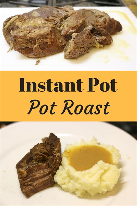Cut roast into large 3 to 4 chunks. Instant Pot Pot Roast Recipe