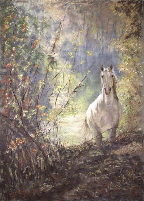 Patronus Painting By Sandy Brooks Fine Art America