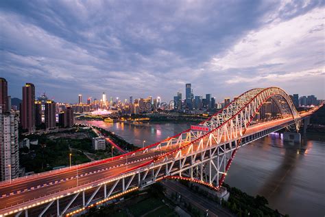 Yangtze River Bridge Chaotianmen Chongqing Picture And Hd Photos