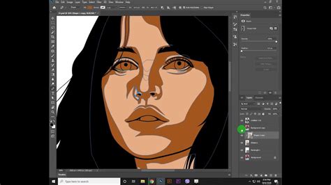 How To Create Vexel Art Using Illustrator And Photoshop Youtube