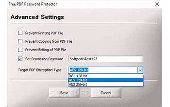Instant PDF Password Protector screenshot #0