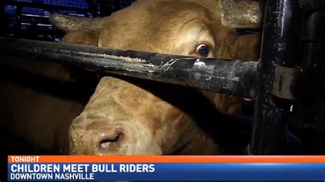Cancer Patients Go Behind Scenes Of Bull Riding Event Wztv