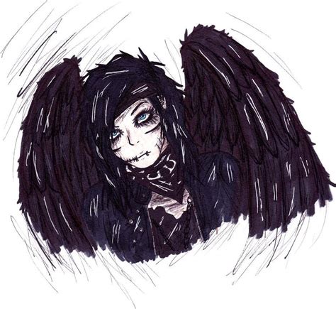 Emo Drawings Of Fallen Angels ~ Drawing Tutorial Easy