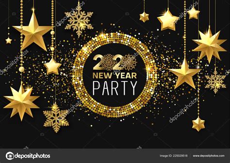 Send free chinese new year cards to loved ones on birthday & greeting cards by davia. New Year 2020 party. Shiny poster or invitation card with golden — Stock Vector © Svetlaboro ...