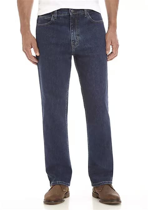 Saddlebred Stretch Relaxed Fit 5 Pocket Jeans Belk