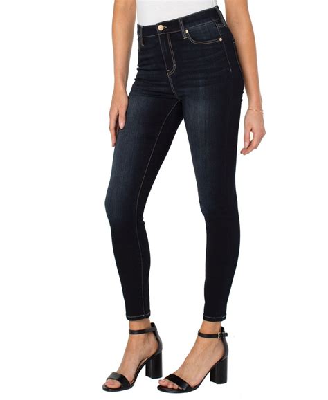 Liverpool Los Angeles Abby High Rise Ankle Skinny Jeans Cumberland