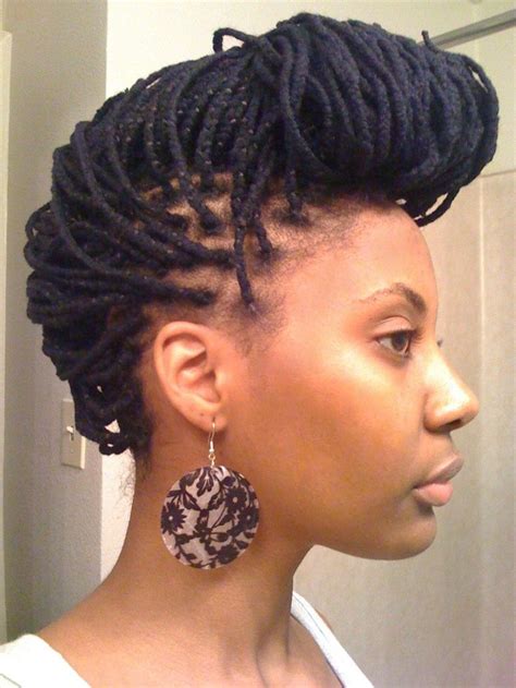 I was tired of twist outs, fros, mowhawks, all of that. 17 Best images about Yarn locs, braids,& twists on ...