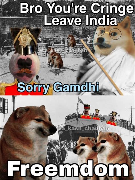 Le Gandhidoge Has Arrived Rdogelore Ironic Doge