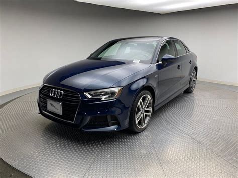 2018 Audi A3 Sedan Cosmos Blue Metallic With 23209 Miles Available Now