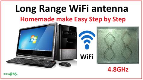 How To Make Long Range Wifi Antenna At Home Easy Step By Step Youtube