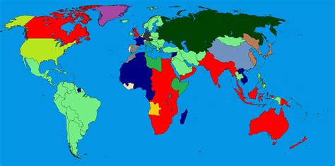 Map Of The World 1939 By British Empire Ball4 On Deviantart
