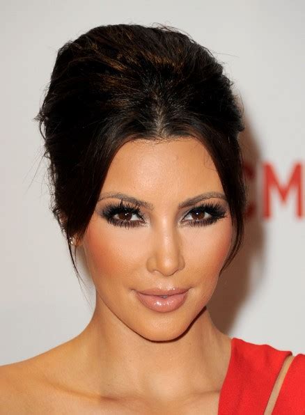 Sock bun hairstyles my hairstyle pretty hairstyles wedding hairstyles hair updo hairstyle ideas birthday. Kim Kardashian Formal French Twist Updo Hairstyle ...