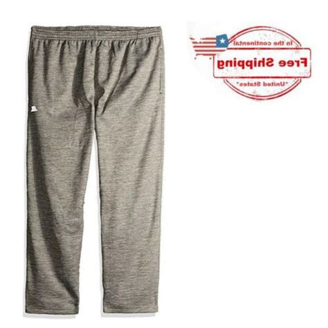 2xl Russell Athletic Mens Sweatpants Heather Grey Nwt