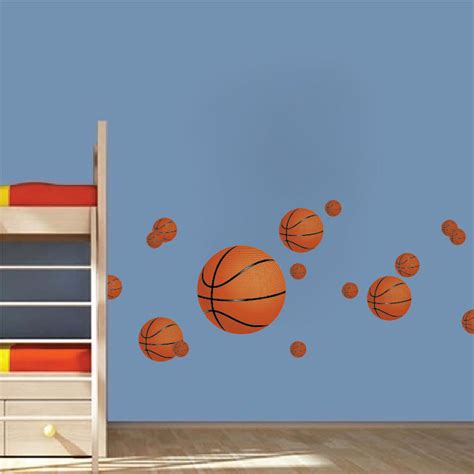 Basketball Wall Decal Murals Sports Stickers Primedecals