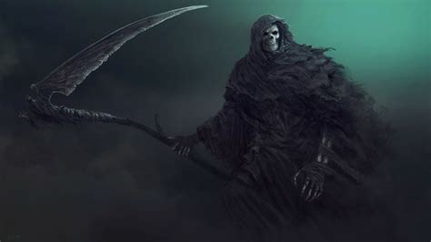 Dark Grim Reaper Hd Wallpaper By J Alexander Legend Arts