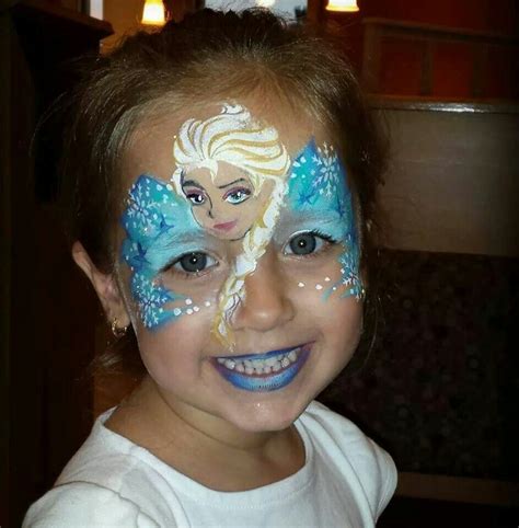 Elsa Face Paint Face Painting Elsa Face Painting Disney Face Painting