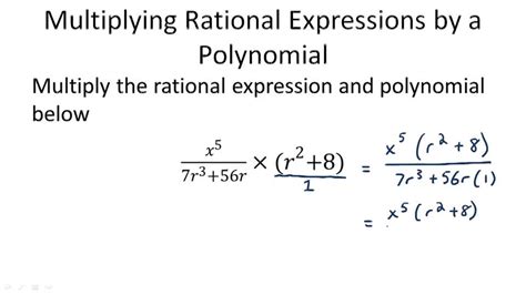 Multiplication Of Rational Expressions Ck 12 Foundation