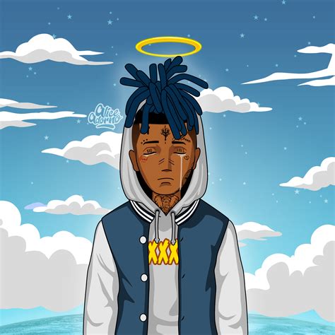 One of the best high quality wallpapers site! XXXTENTACION Blue Hair Wallpapers - Wallpaper Cave
