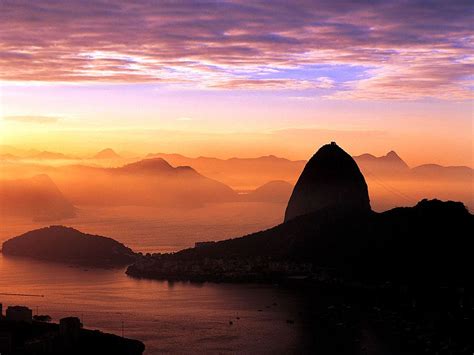 Harbor Of Rio De Janeiro And Sugarloaf Mountain Brazil Wonders Of