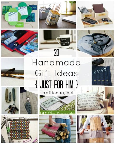 Hand made gift ideas for men. Pin on Great Gifts: For Guys
