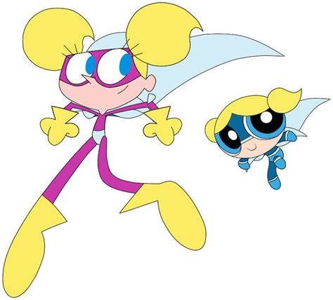 Dee Dee And Bubbles Powerpuff Powerpuff Girls Cartoon Characters