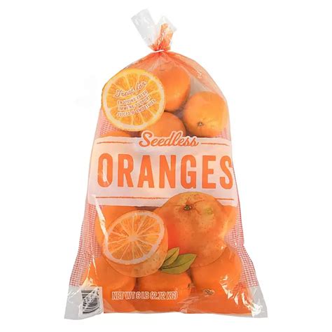 Large Seedless Oranges 6 Lbs Sams Club