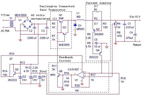 12v 10a Switching Power Supply Circuit Diagram Power Supply Circuits