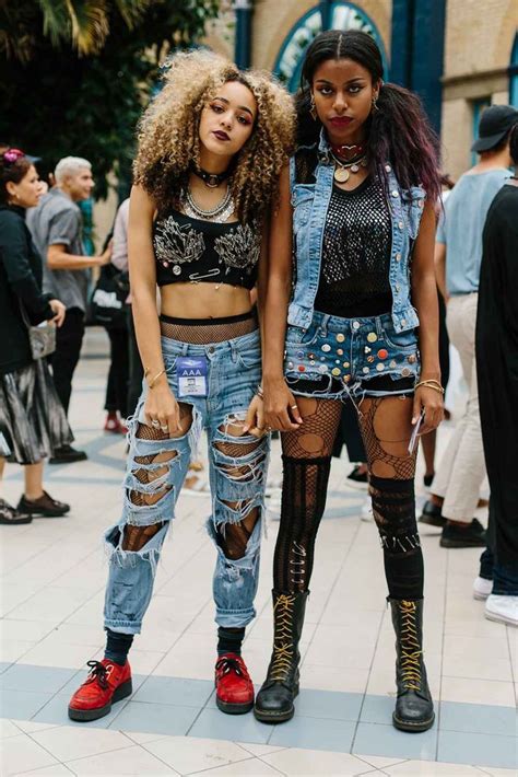 Street Style Afropunk London Punk Style Outfits Cool Street Fashion Punk Outfits