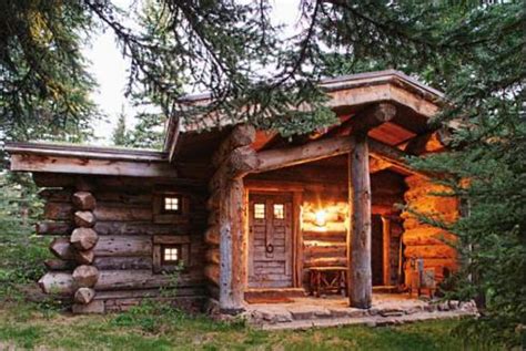 11 Awesome Small Log Cabins Tiny Houses