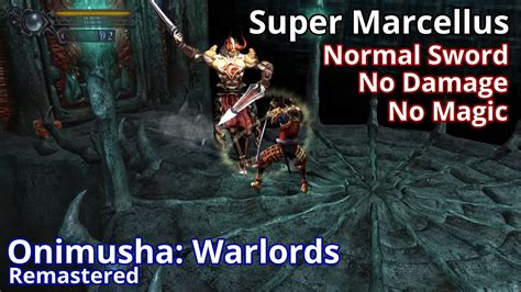 Onimusha Warlords Remastered Super Marcellus Normal Sword No