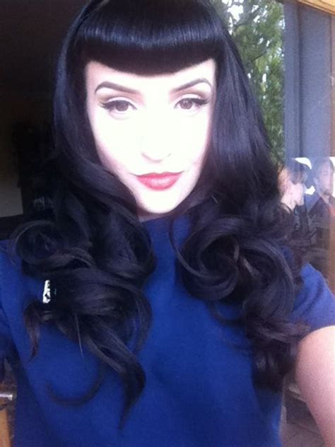 Bettie Bangs By Janine Retro Hairstyles Hair Styles Rockabilly Hair