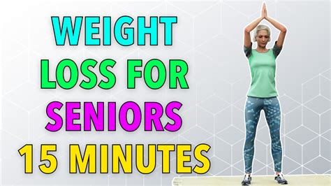 15 Min Senior Exercise To Lose Weight Vim And Vigor Senior Exercises