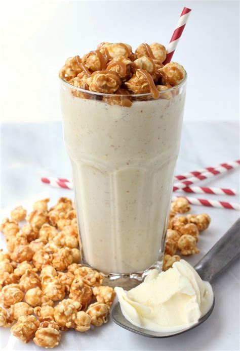 Bourbon Caramel Corn Milkshake Mantitlement