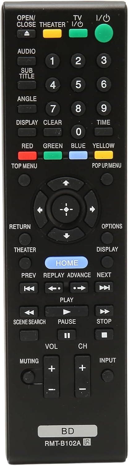 Amazon RMT B102A Remote Control For Sony Blu Ray DVD Player