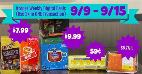 Build your list, view the weekly ad, load digital coupons, and refill your prescriptions directly from your phone. Weekly Hot Digital Coupons (9/9 - 9/15) | Redeem 3x in ONE ...