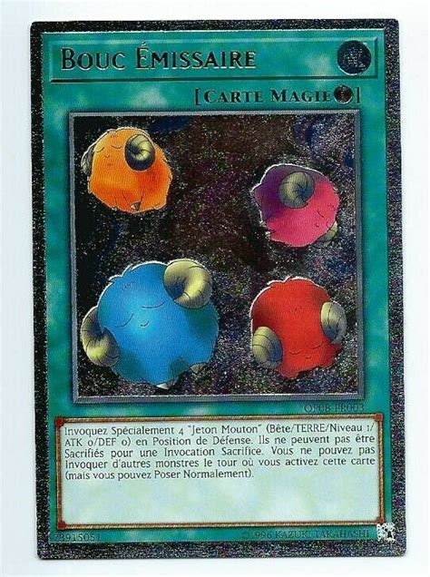 Yugioh Scapegoat Rp01 En090 Ultra Rare French Retro Pack 1 Yu Gi Oh