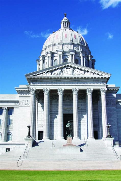 State Capitol Building In Jefferson City Missouri American Coatings