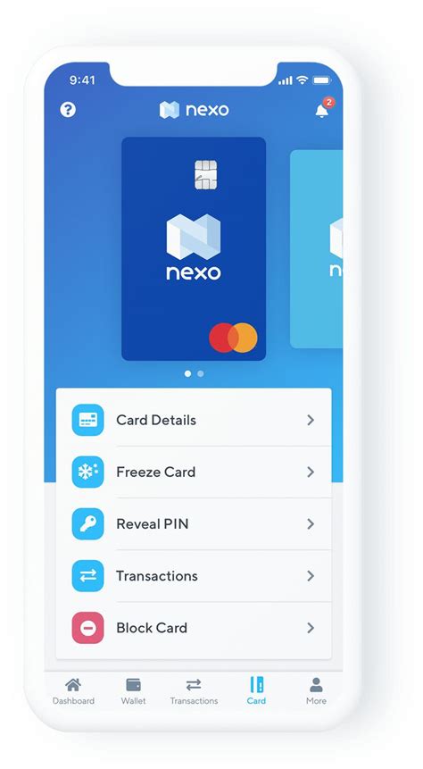 The Nexo Card Is Here · Nexo.io | Business web design ...