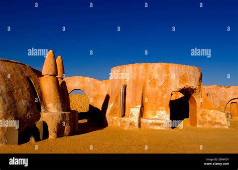 Famous Movie Set Of Star Wars Movies In Sahara Desert Near Tozeur