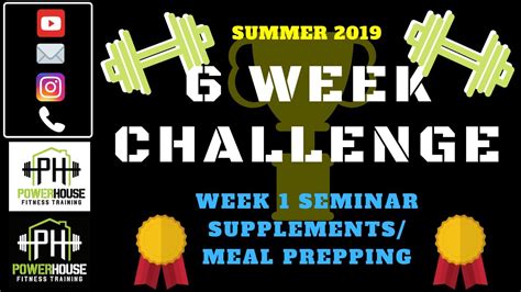 6 Week Challenge Week 1 Seminar Youtube