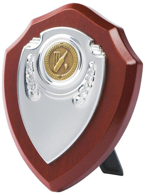 13cm Wood Shield Award Jackson Trophies