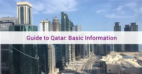 Guide To Qatar Qatar Ofw