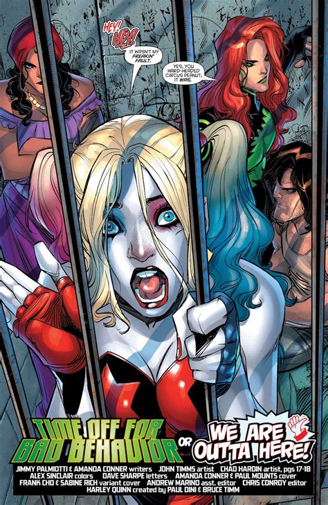 Review Harley Quinn 34 Farewell Palmiotti And Conner Geekdad