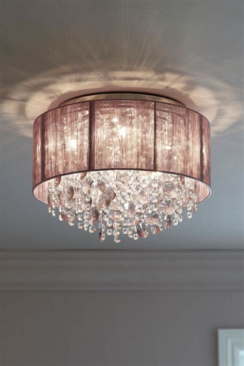 Maybe you would like to learn more about one of these? Next Palazzo 4 Light Flush Fitting - Purple | Ceiling ...